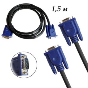 Кабель V304 VGA-VGA M/M (3+4) 1,5м 10pcs 1