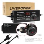 Блок питания универсальный  LP393  9-24V/5A LCD+регулировка  (5,5*2,5)
