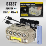 Налобный светодиодный фонарь HX817 40pcs