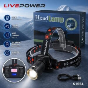 Налобный светодиодный фонарь PLD-A850 50pcs 1