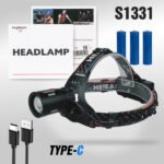 Налобный светодиодный фонарь T62 PM10-TG 50pcs