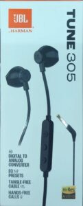 Проводная гарнитура наушники JBL TUNE 305* 3,5mm black 1