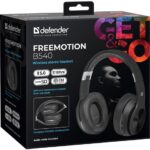 Беспроводная гарнитура FreeMotion B540 черный, Bluetooth DEFENDER 6