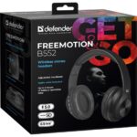 Беспроводная гарнитура FreeMotion B552 черный, Bluetooth DEFENDER 7