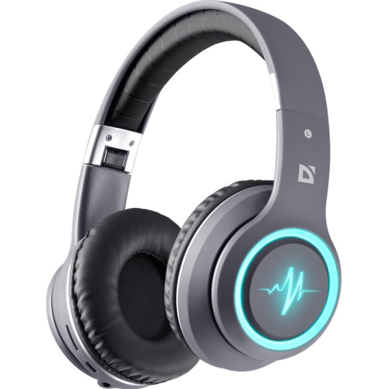 Беспроводная гарнитура FreeMotion B571 серый, LED, Bluetooth DEFENDER 1