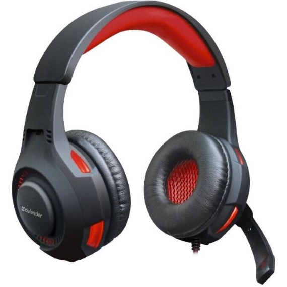Игровая гарнитура Warhead G-450 USB, подсветка, кабель 2,3 м DEFENDER 1