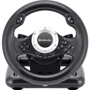 Игровой руль Turbo Pro PC/PS3/PS4/Xbox,10кнопок DEFENDER 1