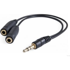 Разветвитель для наушников Audio Jack для 2 наушников, 0,15 м DEFENDER 1