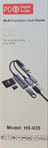 TYPE-C Card Reader OTG OLL in ONE HS-35 1