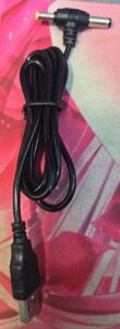 Кабель для зарядки USB 5,5/2,5 1