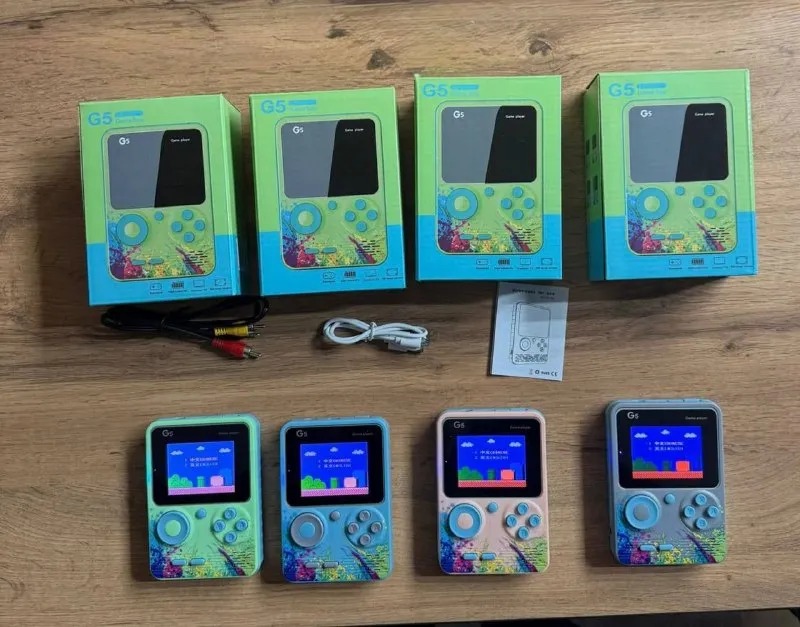 Игровая приставка G5 синяя 3.0" LCD (100 шт/кор) 1 Игровая приставка G5 синяя 3.0" LCD (100 шт/кор) 1