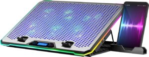 Подставка для ноутбука NS-516 19",6вентиляторов,RGB,USBсбоку DEFENDER 1