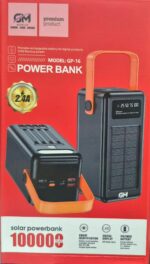 Внешний аккумулятор GM 100000mAh GP16 Solar 1