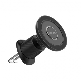 LDNIO MA22/ Автодержатель для смартфона до 6,5"/ на воздуховод/ магнитный MagSafe/ Black 1