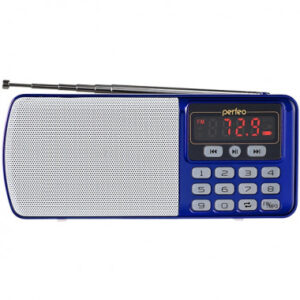 Perfeo радиоприемник цифровой ЕГЕРЬ FM+ 70-108МГц/ MP3/ питание USB или BL5C/ цвет синий (i120-BL) 1