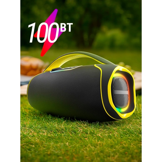 Портативная колонка Beatbox 100 100Вт, BT/FM/USB/TF/IPX5/TWS DEFENDER 1 Портативная колонка Beatbox 100 100Вт, BT/FM/USB/TF/IPX5/TWS DEFENDER 1