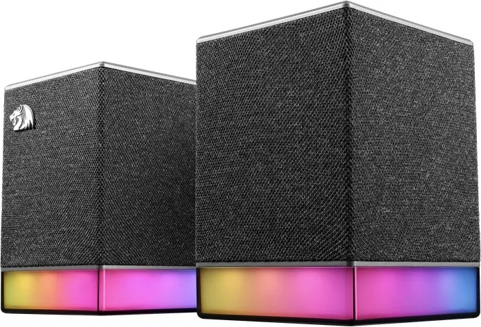 Акустическая 2.0 система Glyph черный,5Вт,RGB,USB-C/USB-A+BT Redragon 1