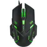 Проводная игровая мышь Nolana GM-044 Rainbow,6кнопок,2400dpi,черный DEFENDER