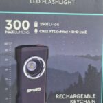 Фонарь EPILSO EPF-020 (брелок, CREE XTE + SMD, 1x250mAh, 5В (USB), металл/пластик, )  (1/100)