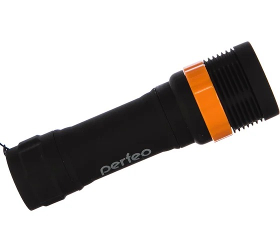Фонарь PERFEO LT-007 (карманный, 1LEDx1W, 3хААА, , пластик, zoom, 80 LM)  (1/10) 1