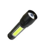 Фонарь КОСМОС KocAc1011Lith (карманный, 1LEDx3W+1COBx3W, 1x600mAh, 5В (USB), металл, шнур в компл.)