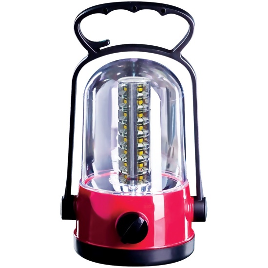 Фонарь КОСМОС KOCAc6010LED_radio (кемпинговый, 32LED, 4V 2Ah, 220В, пластик, + радио)  (1/30) 1