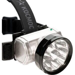 Фонарь КОСМОС KOCAccuH10LED (налобный, 10LED, 3x600mAh, 220В, пластик, )  (1/12/96) 1
