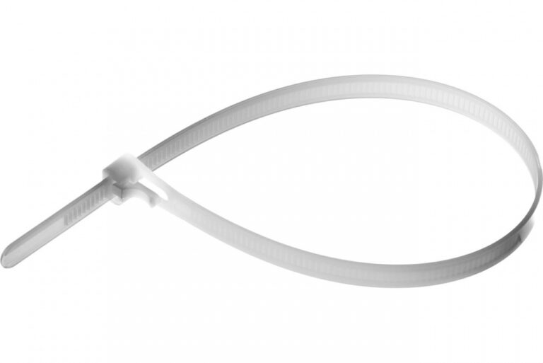 Хомут нейлоновый Smartbuy, 2,5х200, (упак. 100 шт.) белый (SBE-CT-25-200-w)/300 1