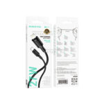 BOROFONE BX111/ PD кабель Type-C-Lightning/ 1m/ 27W/ Нейлон/ Black