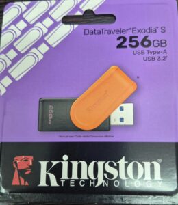 UFD 3.2 Gen.1 Kingston 256GB DataTraveler Exodia S (DTXS/256GB) 1