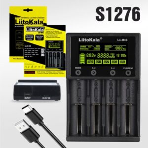 Зарядное устройство Liitokala Lii-M4S (Type-C) 1