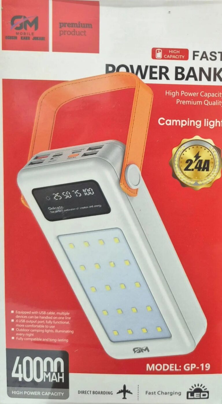 Внешний аккумулятор GM 40000mAh GP-19 1