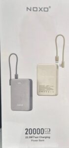 Powerbank NOXO PN-13 20000 mAh/22.5w/5v-3A/9v-2A/12v-1.5A Gray 1