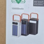 Power bank 100000 Quick chargtr Solar