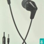 Наушники GM GOT 1104 3.5mm прямой штекер black