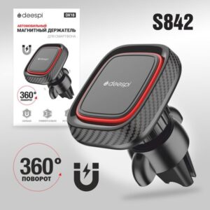Авто держатель магнитный на воздуховод deespi DX18 1