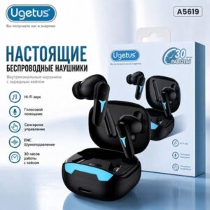 Наушники беспроводные Ugetus 03 Black 1