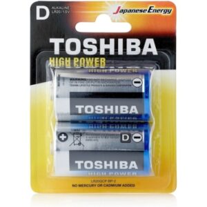 Toshiba LR20/2BL High Power Alkaline 1