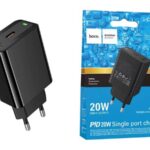 HOCO CS93/ Сетевое ЗУ/ PD/ 1 разъём Type-C/ 20W/ черный