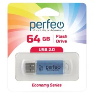 Perfeo USB 64GB E01 Blue economy series 1
