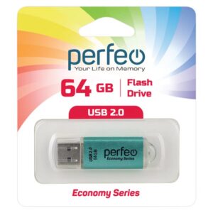 Perfeo USB 64GB E01 Green economy series 1