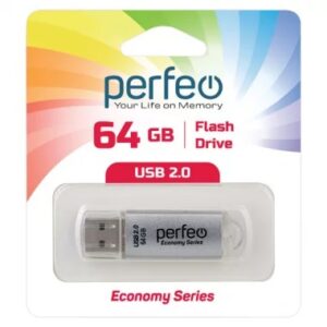 Perfeo USB 64GB E01 Silver economy series 1