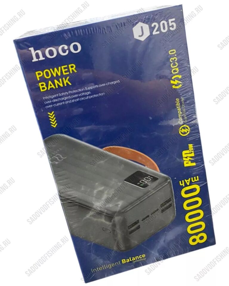 Power Bavk 80000 HOCO J205 BLACK 1