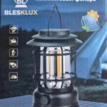 Фонарь кемпинговый Blesklux BL-CK22 на аккумуляторе с зарядкой Type-C+Solar