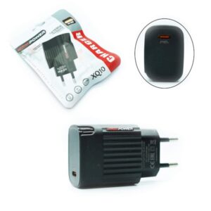 Сетевое зарядное устройство MRM XQ10 PD20W Black 1