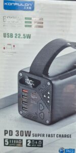 Портативная электростанция A47Q 60000mah (30W) серая (12 шт/кор) IS811801