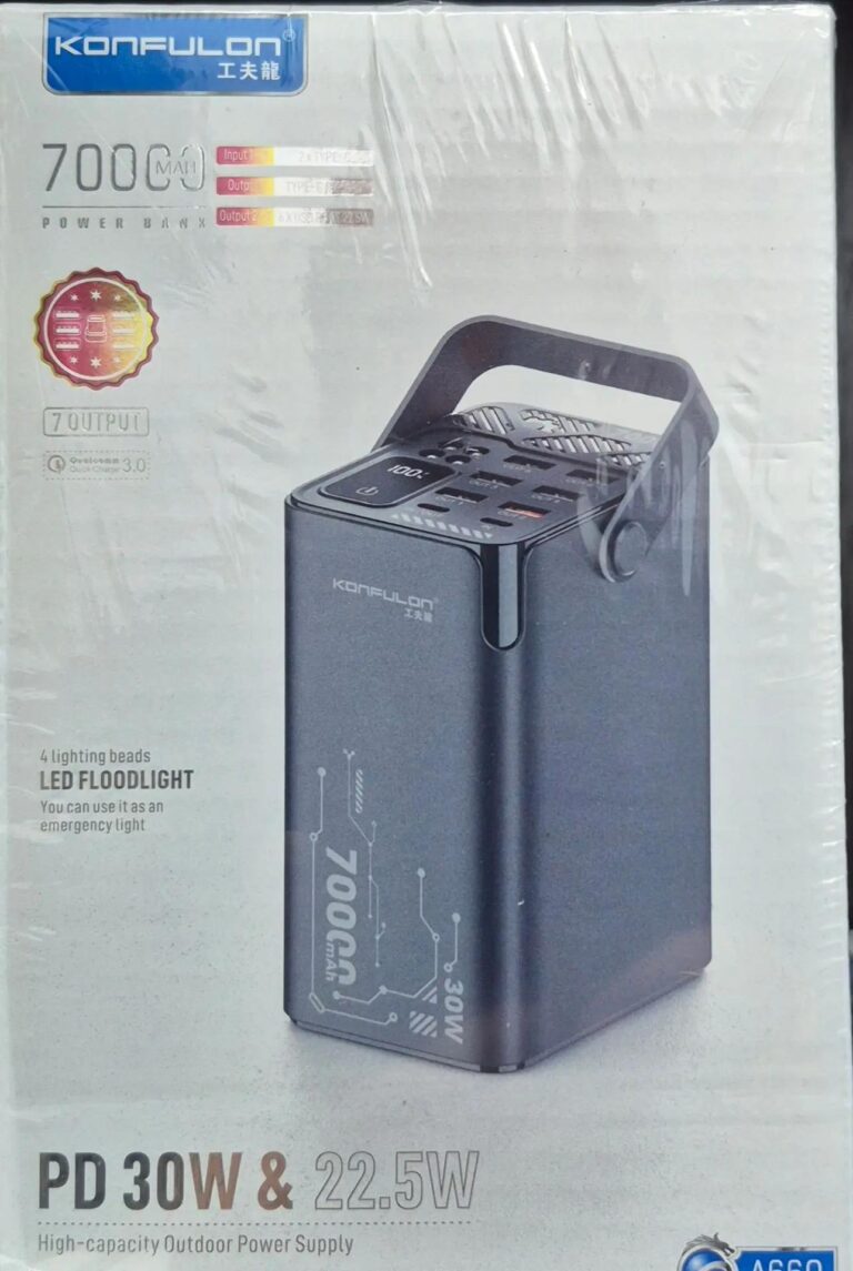 Портативная электростанция A66Q 70000mah (30W) (12 шт/кор) IS811805 1