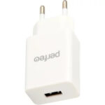 PERFEO Сетевое зарядное устройство с разъемом USB, 1А, черный (I4670)
