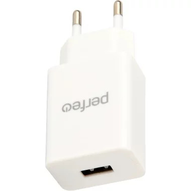 PERFEO Сетевое зарядное устройство с разъемом USB, 1А, черный (I4670) 1