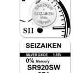 Seizaiken SEIKO 371 SR920SW/10BOX Silver Oxide